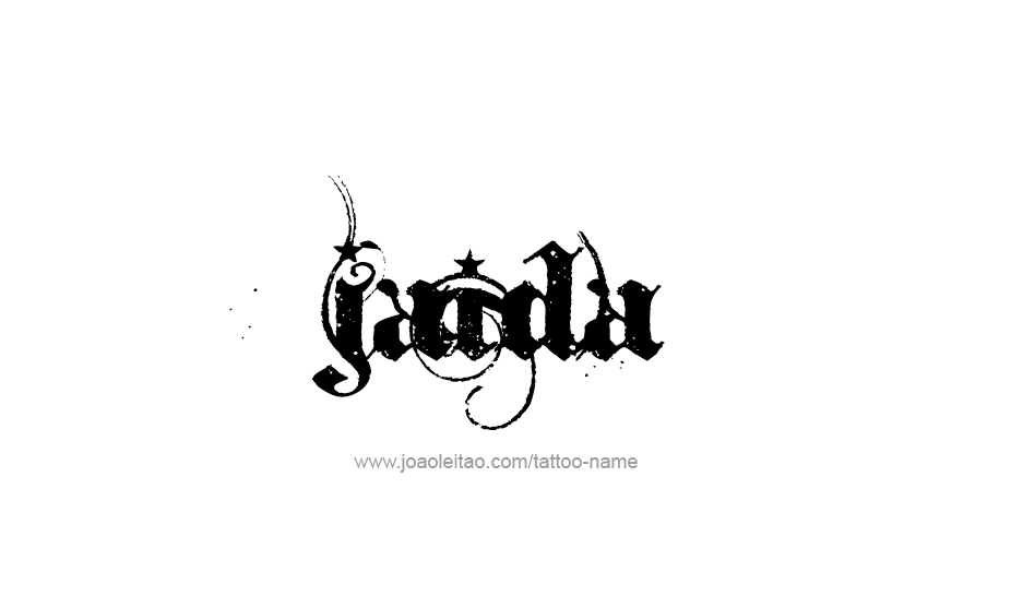 Tattoo Design Name Jaida   