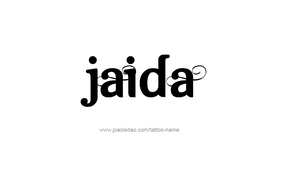 Tattoo Design Name Jaida   