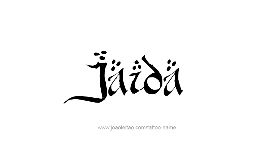 Tattoo Design Name Jaida   