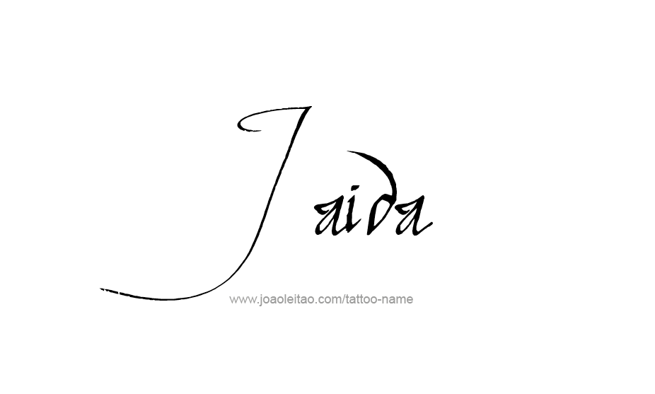 Tattoo Design Name Jaida   