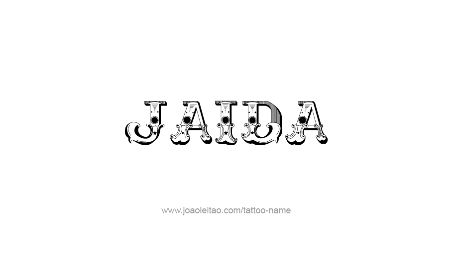 Tattoo Design Name Jaida   