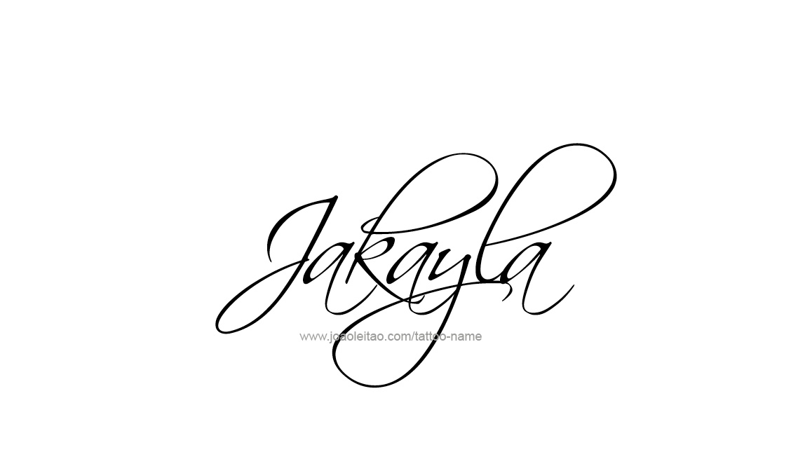 Tattoo Design Name Jakayla   