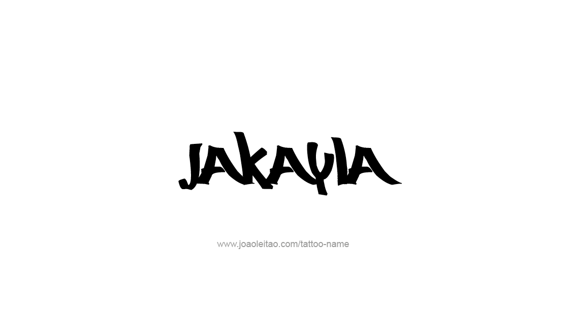 Tattoo Design Name Jakayla   