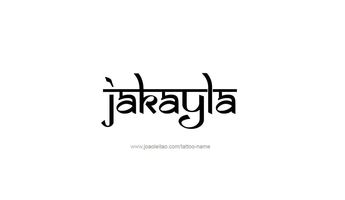 Tattoo Design Name Jakayla   