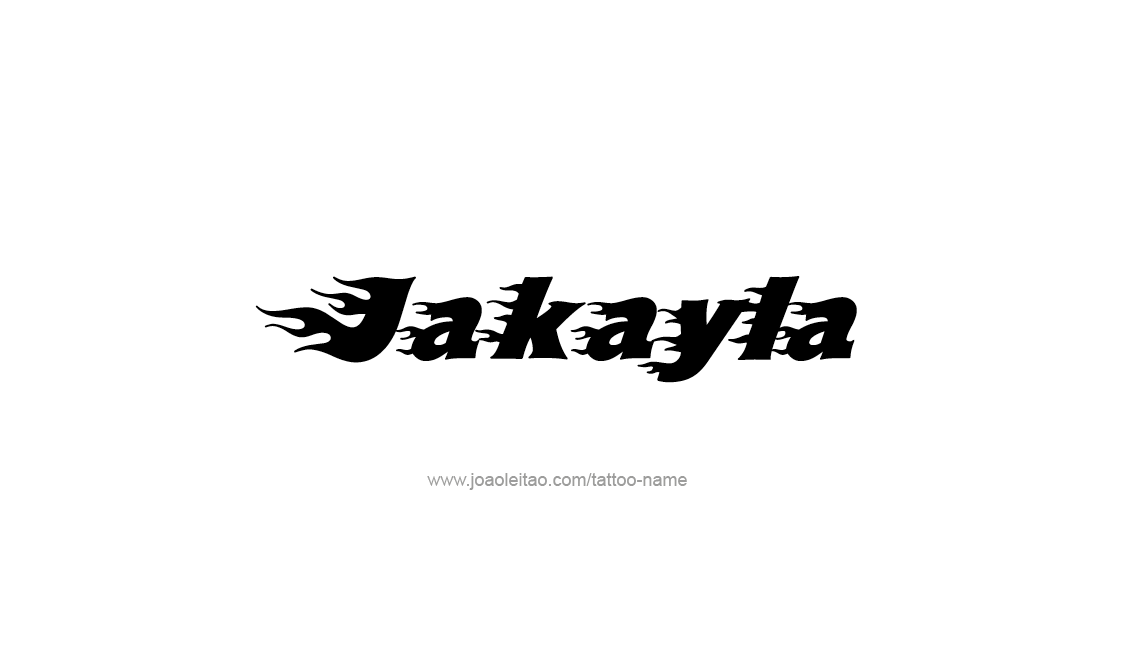 Tattoo Design Name Jakayla   