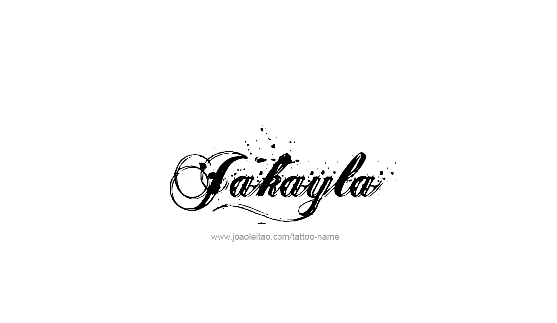 Tattoo Design Name Jakayla   