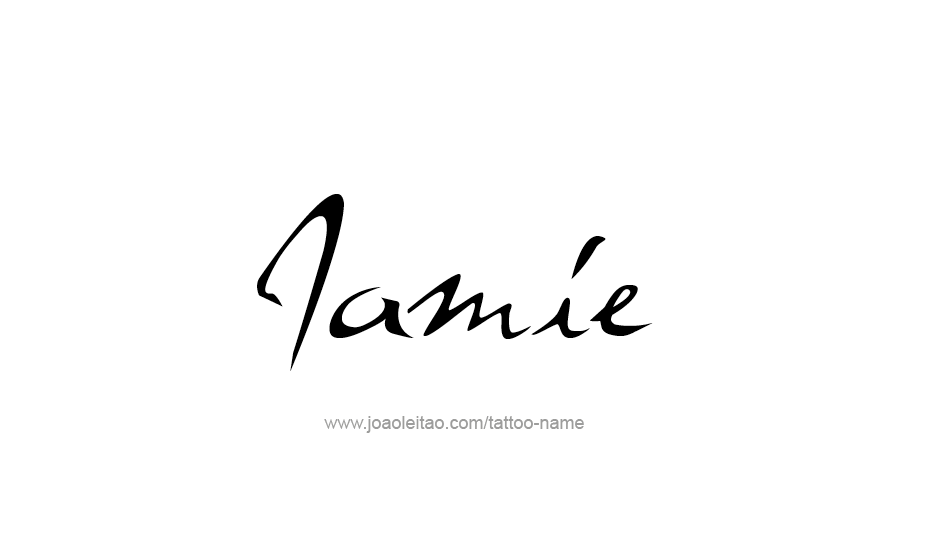 Tattoo Design Name Jamie   