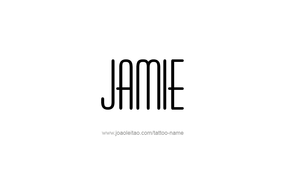 Tattoo Design Name Jamie   