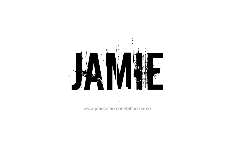 Tattoo Design Name Jamie   