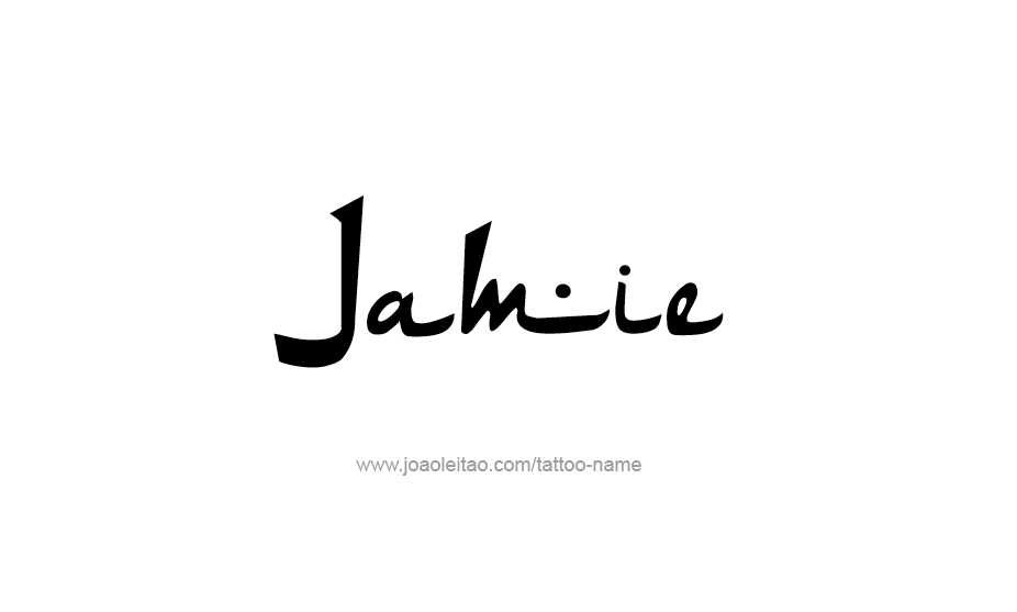 Tattoo Design Name Jamie   