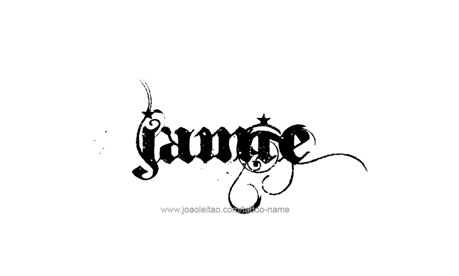 Tattoo Design Name Jamie   