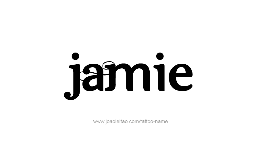 Tattoo Design Name Jamie   