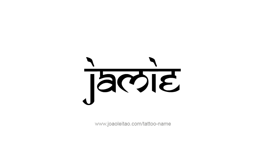 Tattoo Design Name Jamie   