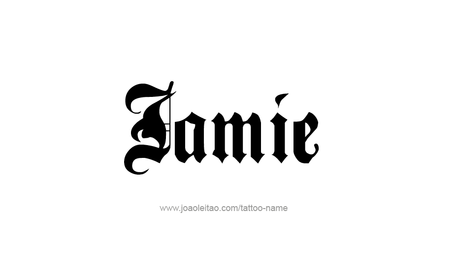 Tattoo Design Name Jamie   