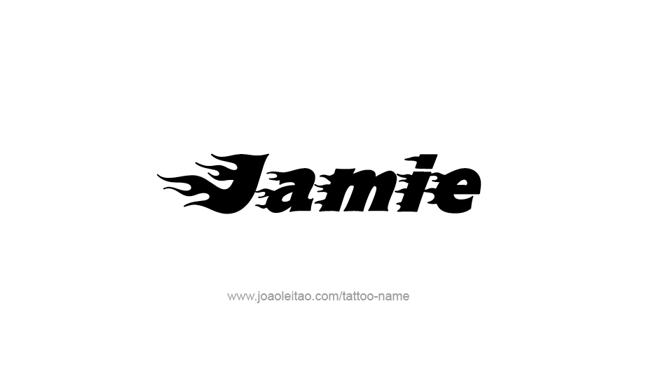 Tattoo Design Name Jamie   