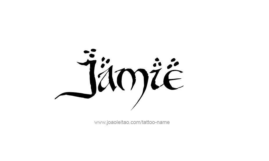 Tattoo Design Name Jamie   