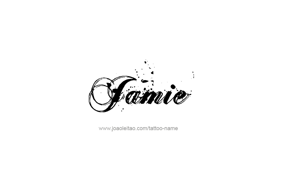 Jamie Name Tattoo Designs