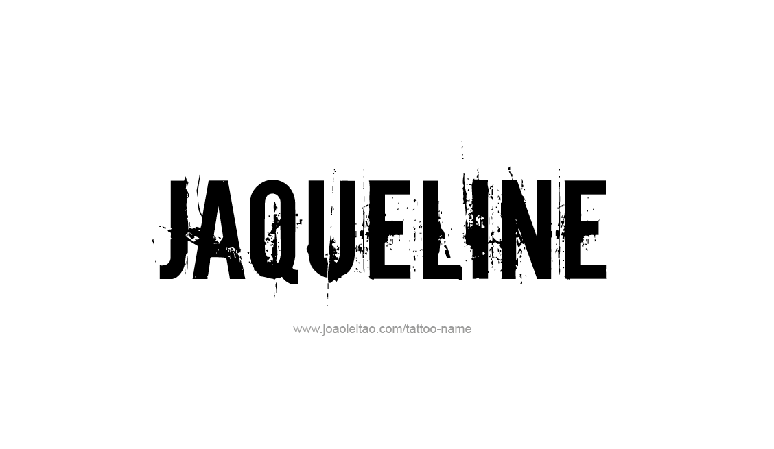 Tattoo Design Name Jaqueline   