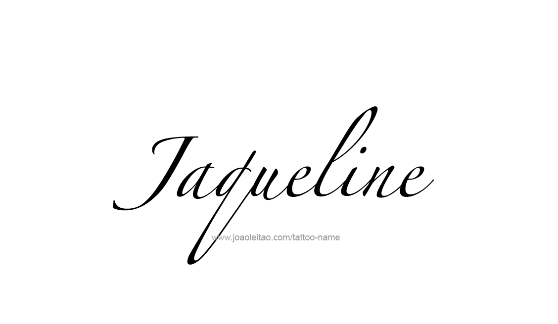 Tattoo Design Name Jaqueline   