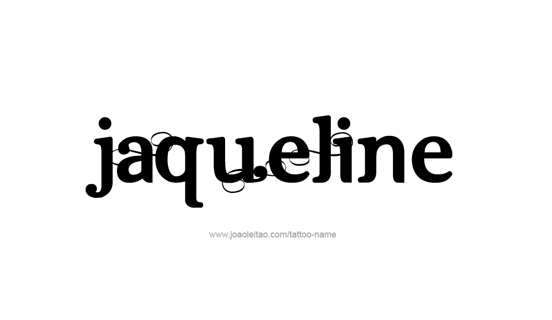 Tattoo Design Name Jaqueline   