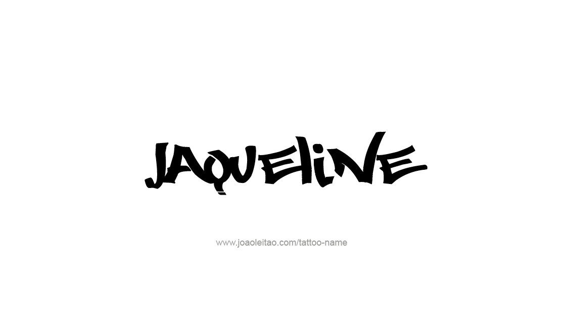 Tattoo Design Name Jaqueline   