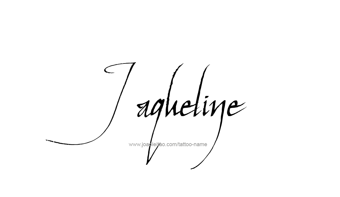 Tattoo Design Name Jaqueline   