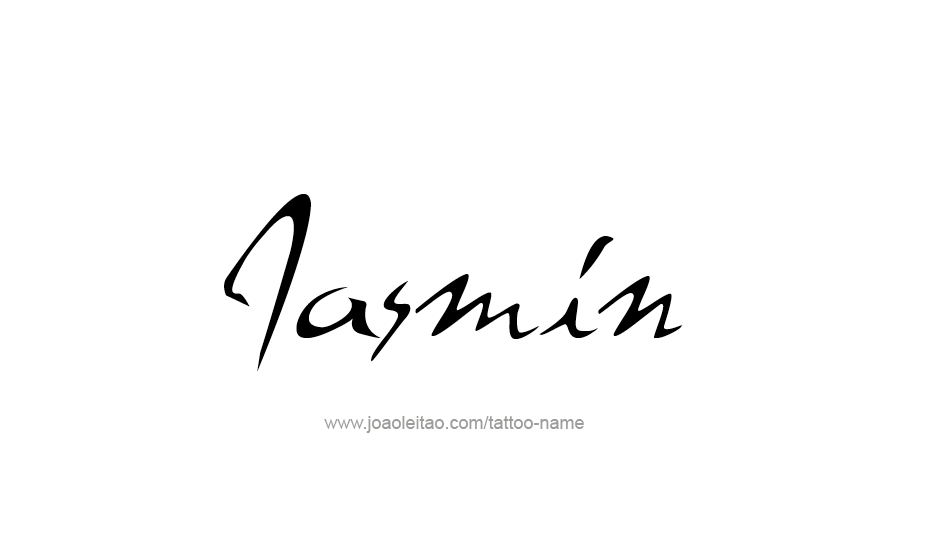 Tattoo Design Name Jasmin   