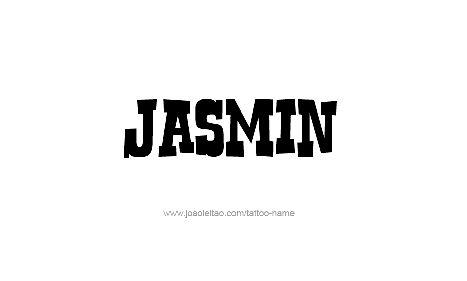 Tattoo Design Name Jasmin   