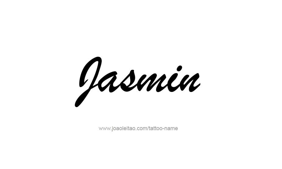 Tattoo Design Name Jasmin   