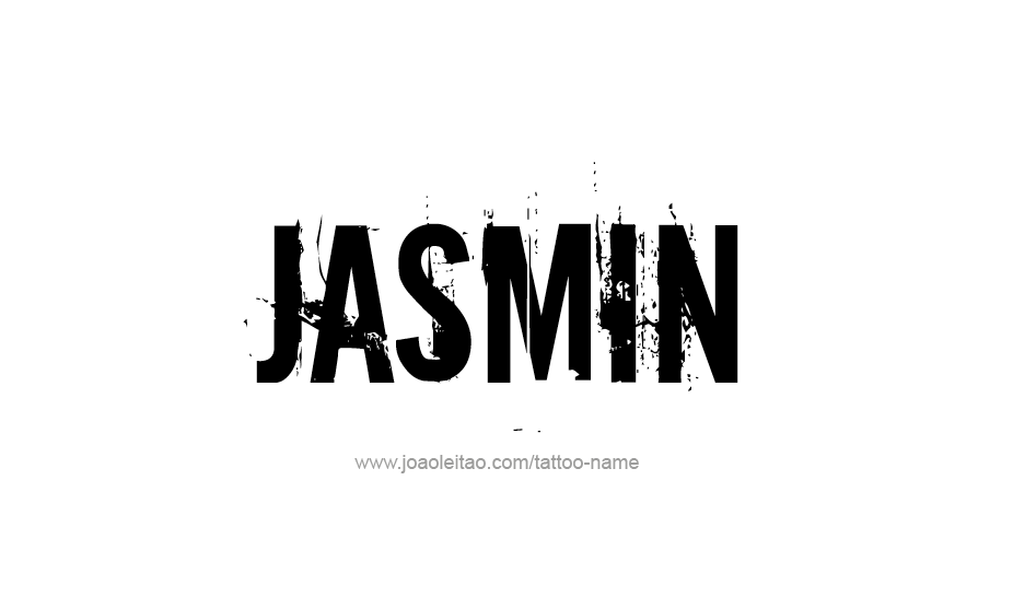 Tattoo Design Name Jasmin   