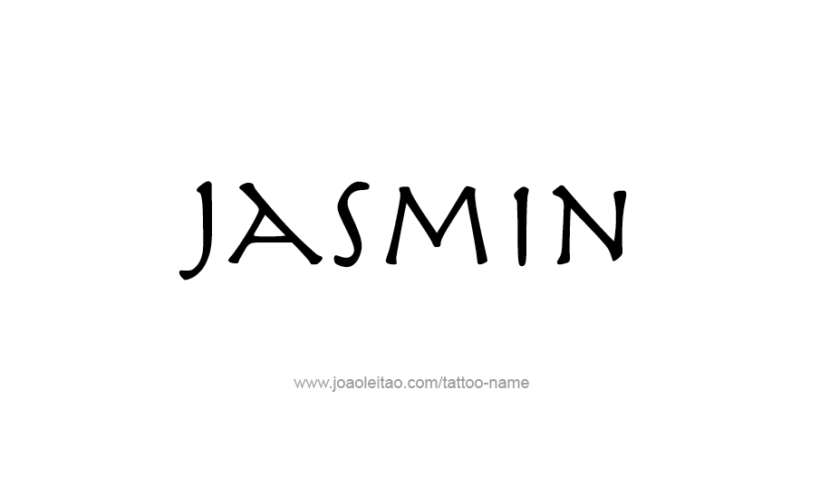 Tattoo Design Name Jasmin   