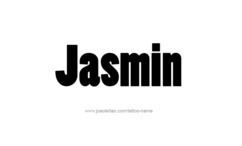 Tattoo Design Name Jasmin   