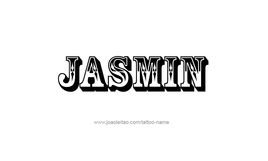 Tattoo Design Name Jasmin   