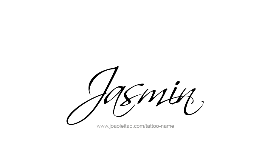 Tattoo Design Name Jasmin   