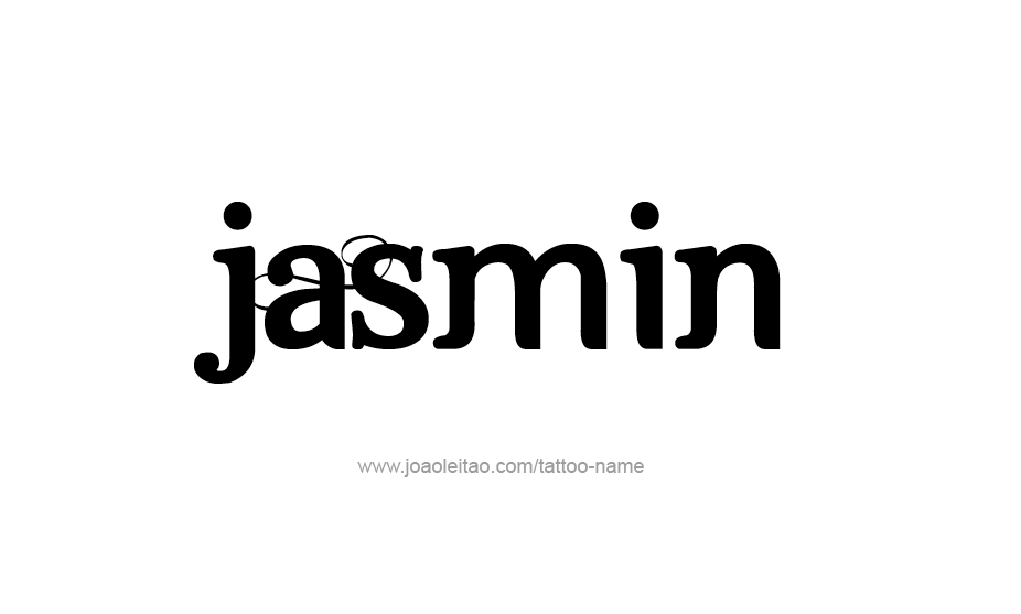 Tattoo Design Name Jasmin   