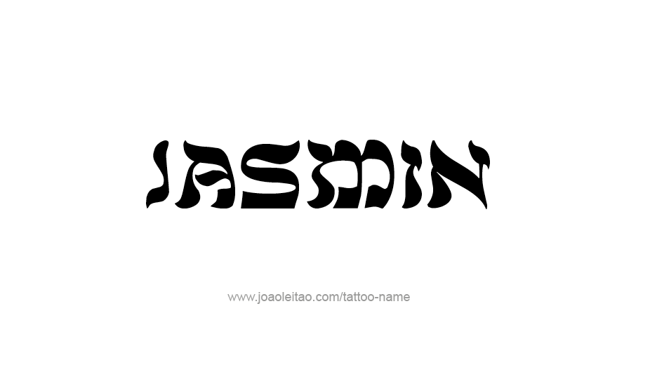 Tattoo Design Name Jasmin   