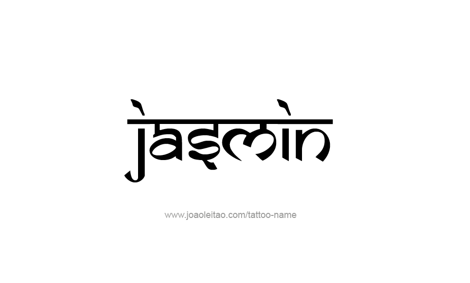 Tattoo Design Name Jasmin   