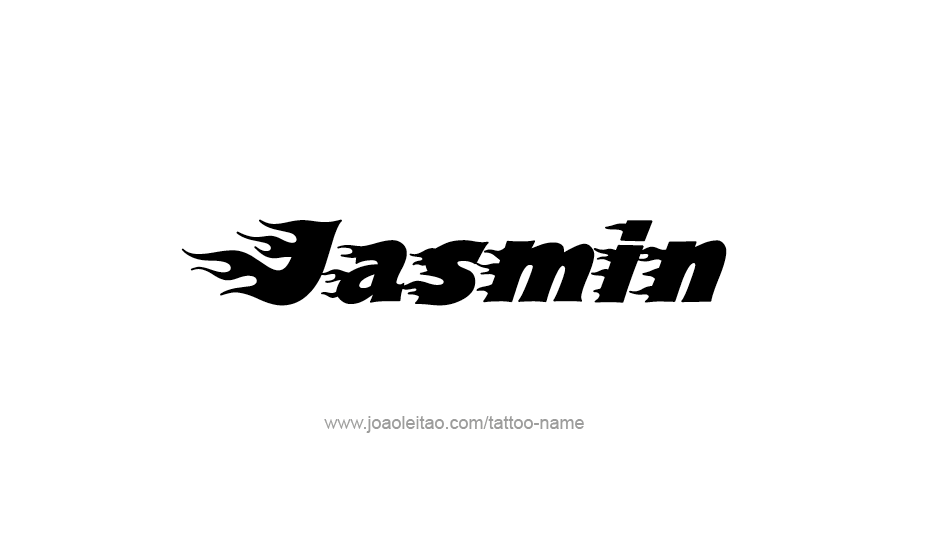 Tattoo Design Name Jasmin   