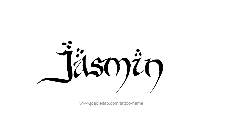 Tattoo Design Name Jasmin   