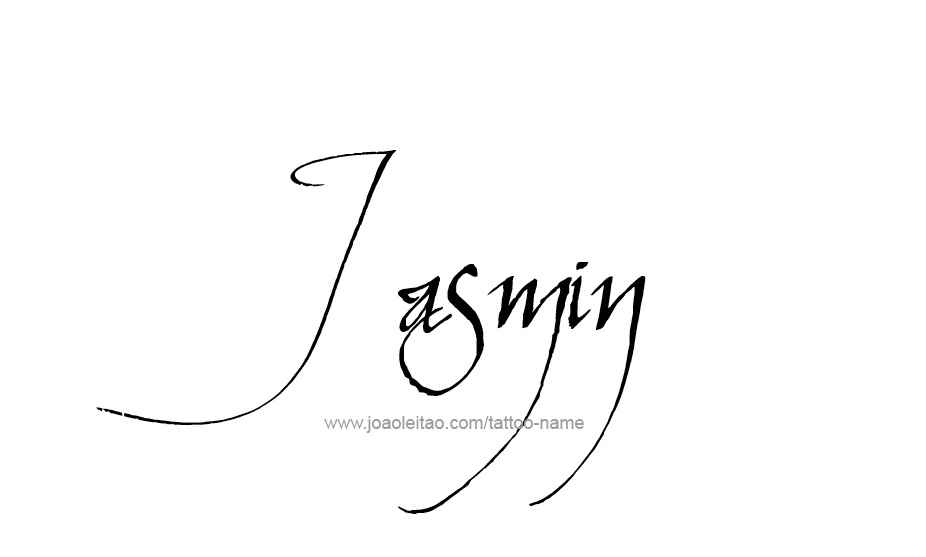 Tattoo Design Name Jasmin   