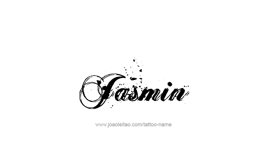 Tattoo Design Name Jasmin   