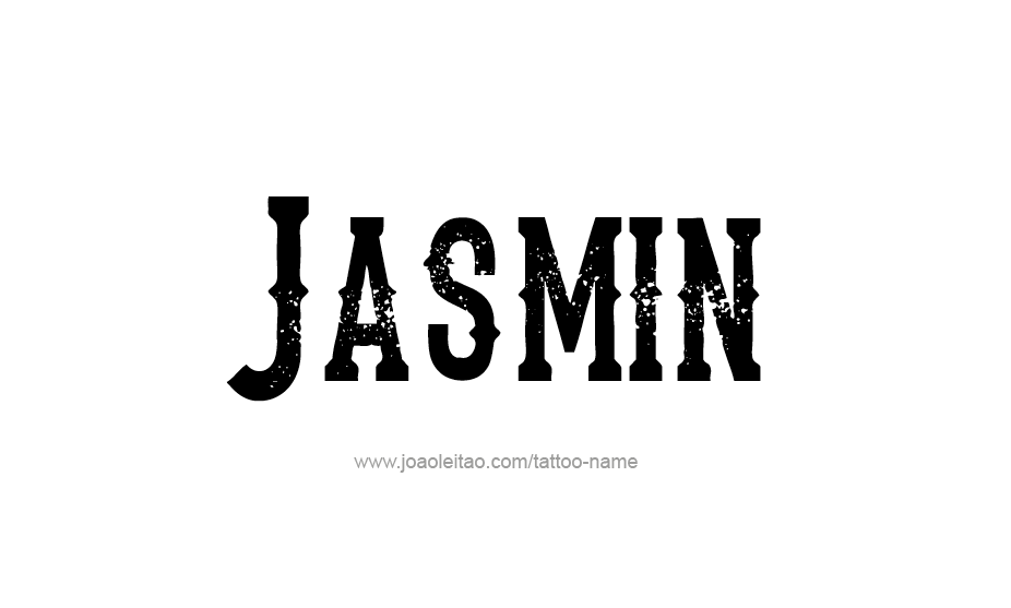 Tattoo Design Name Jasmin   