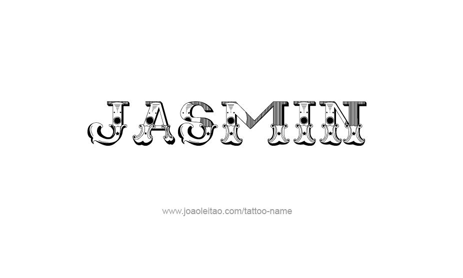 Tattoo Design Name Jasmin   