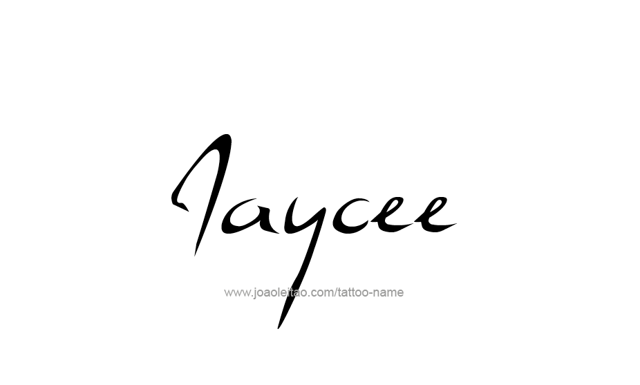 Tattoo Design Name Jaycee   