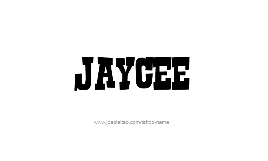 Tattoo Design Name Jaycee   