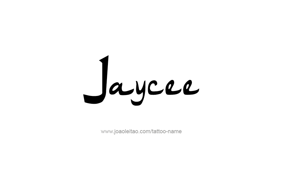 Tattoo Design Name Jaycee   