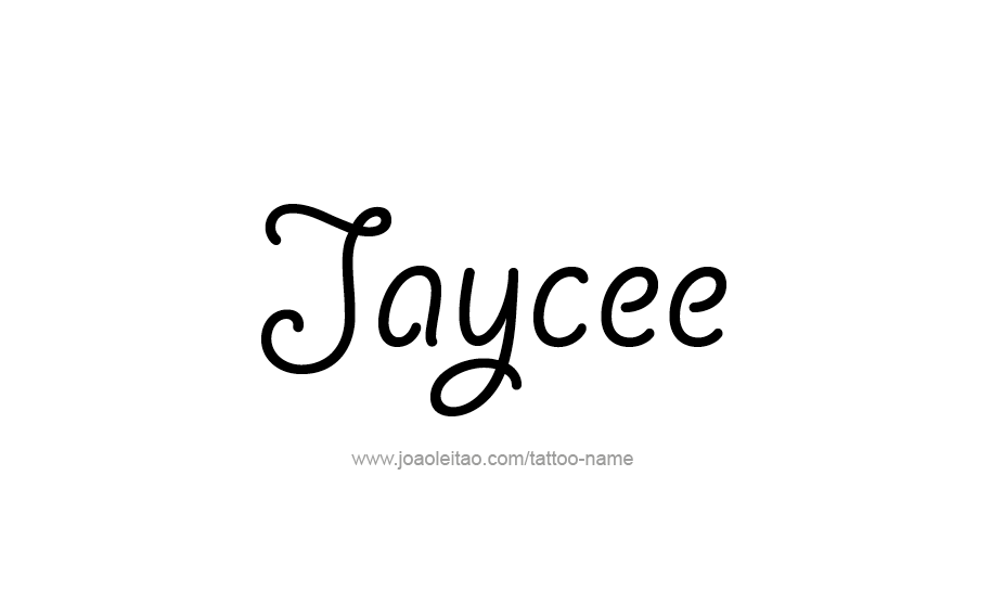 Tattoo Design Name Jaycee   