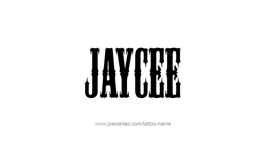 Tattoo Design Name Jaycee   