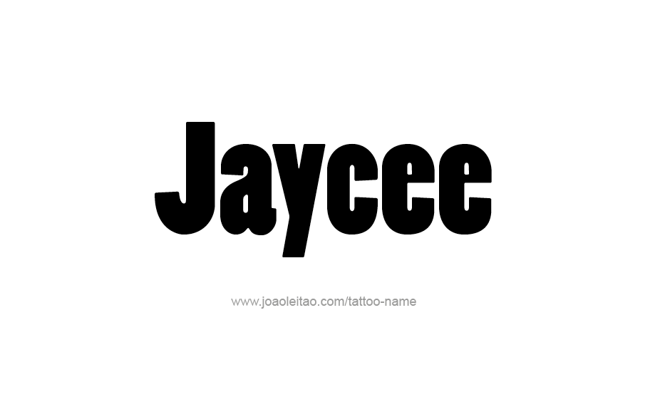 Tattoo Design Name Jaycee   