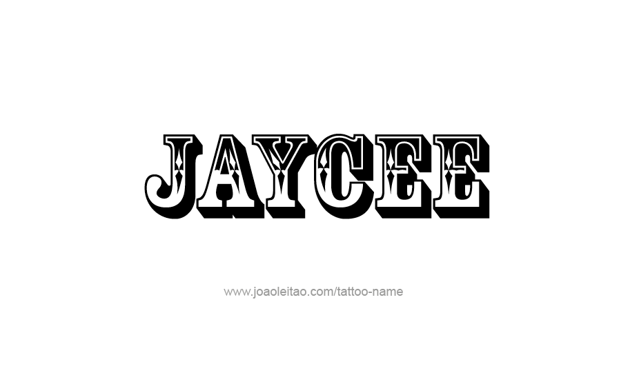 Tattoo Design Name Jaycee   